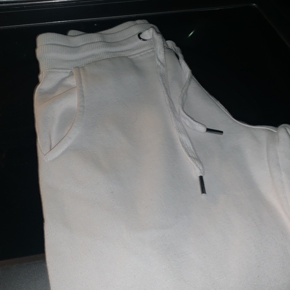 white sweatpants - Picture 2 of 4